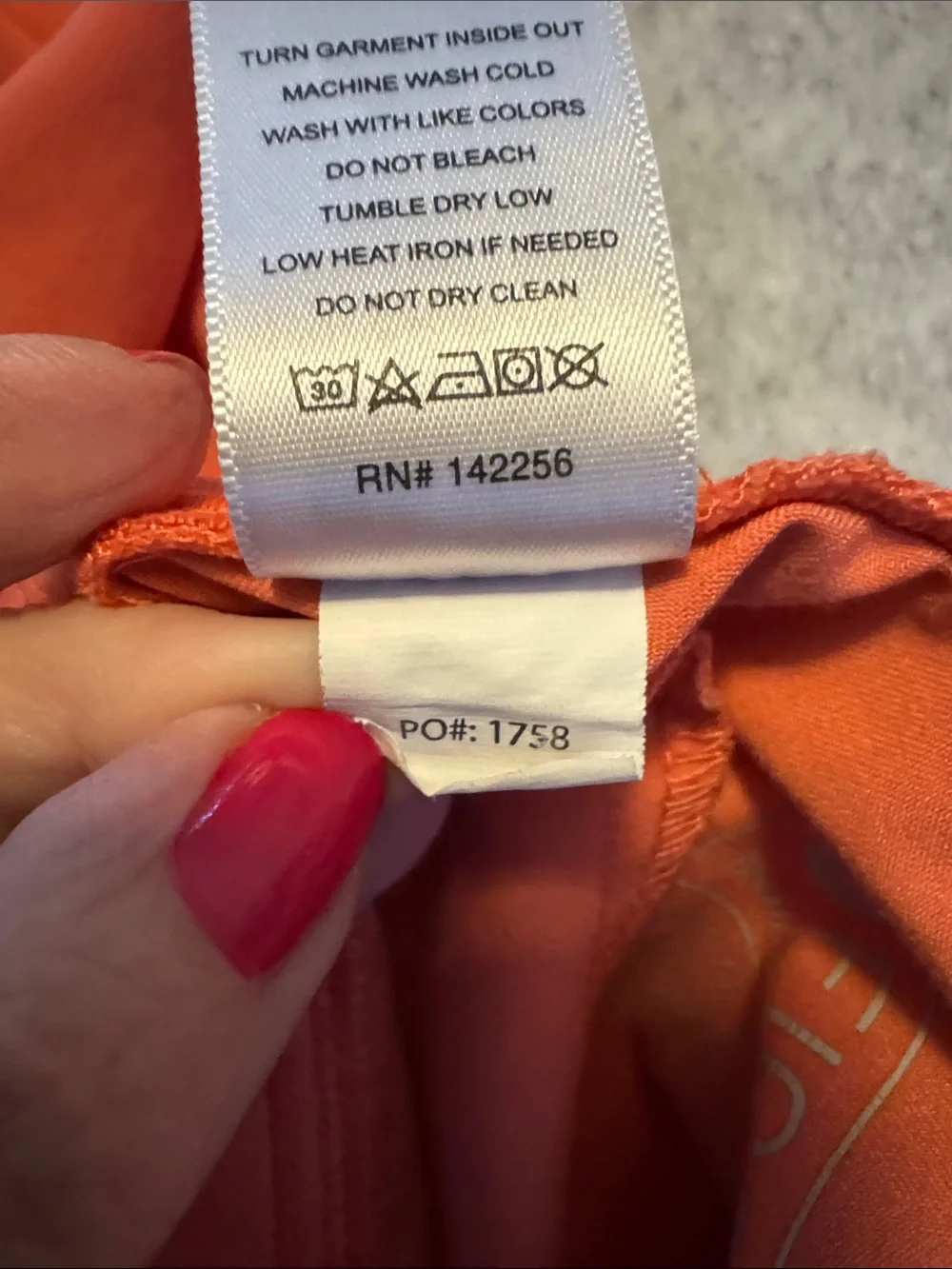 Figs Orange V-Neck Scrub Top and Jogger set size Medium womens